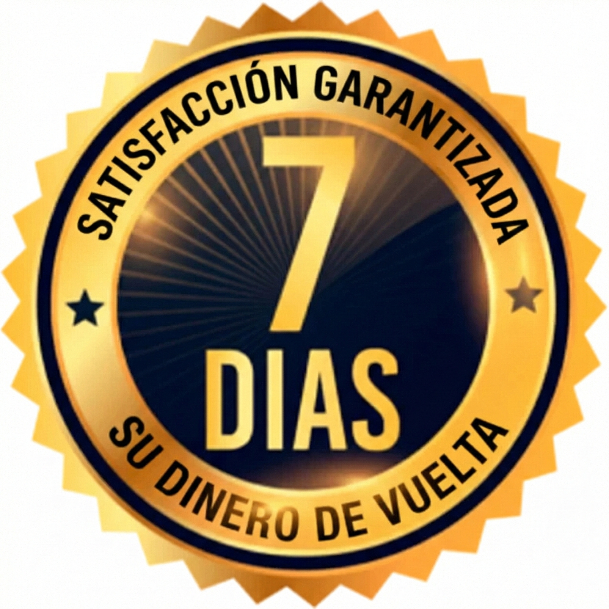 Satisfacción garantizada 7 días